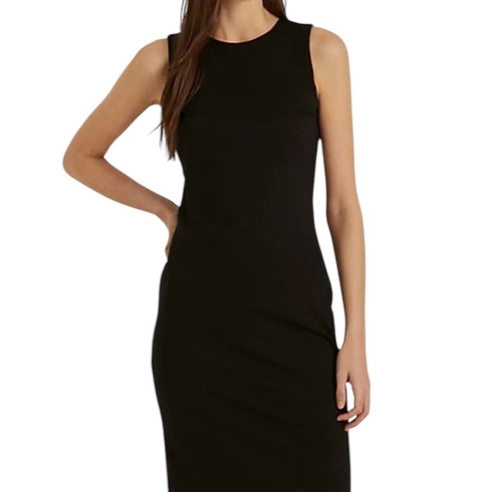 Lauren Ralph Lauren Black Sleeveless Evening Dress.